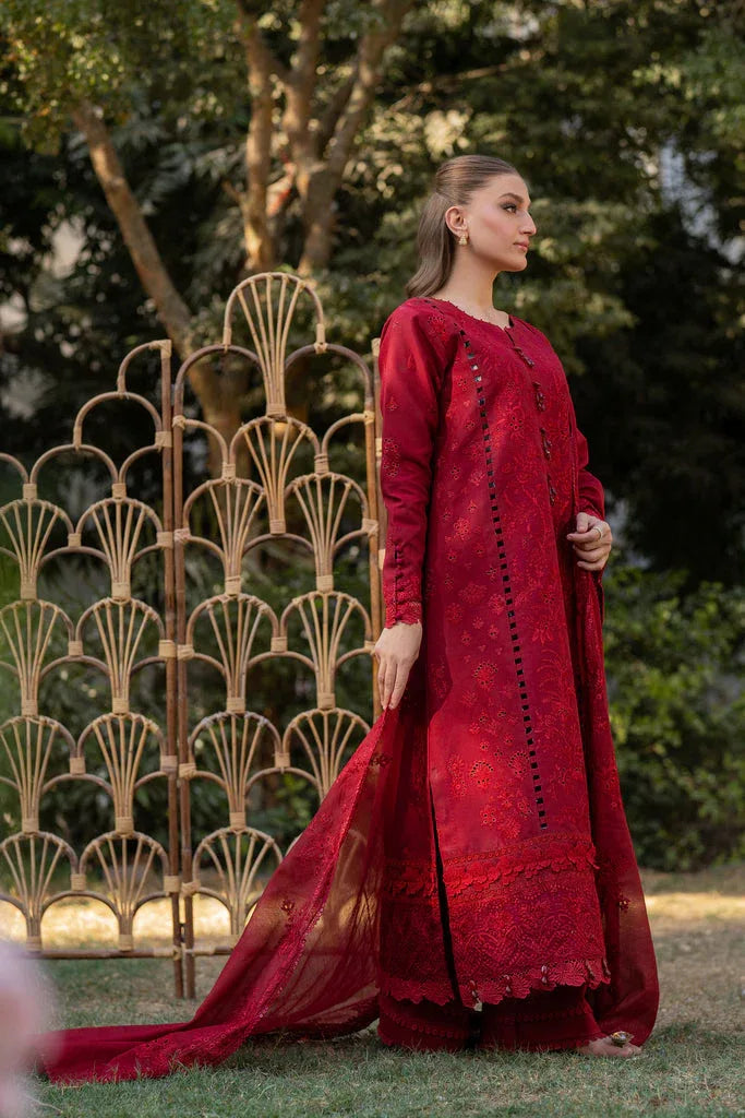 Florent | Chikankari Eid 25 | FLC- 4B - Rang-e-Khaas