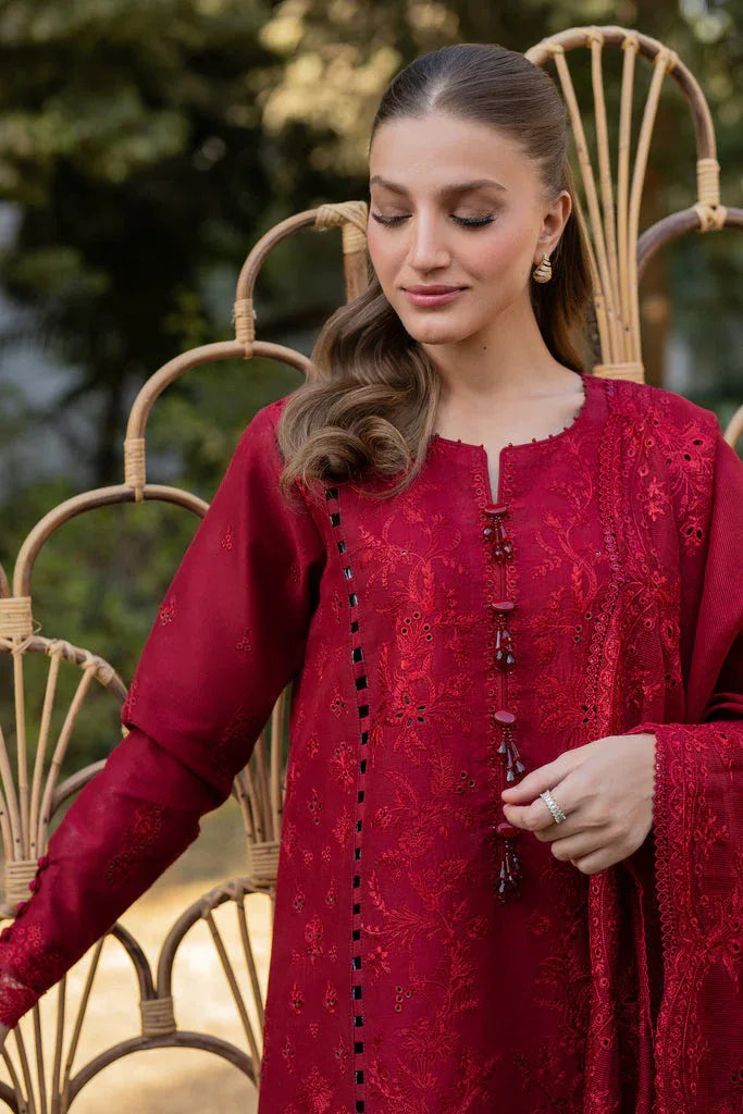 Florent | Chikankari Eid 25 | FLC- 4B - Rang-e-Khaas