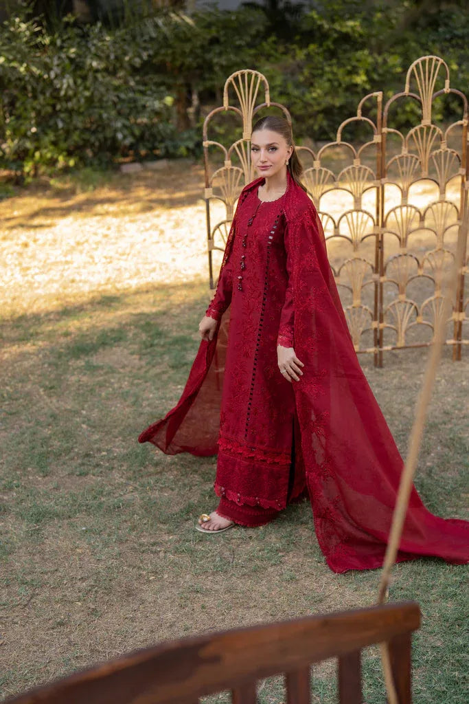 Florent | Chikankari Eid 25 | FLC- 4B - Rang-e-Khaas