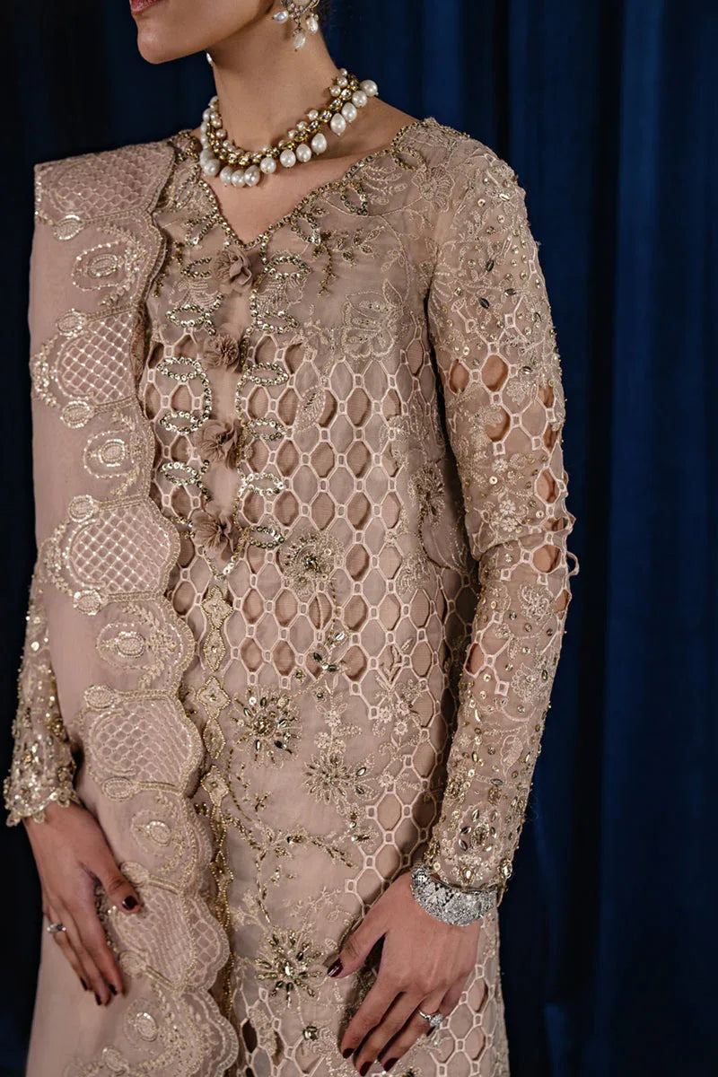 Qalamkar | Luxe Pret | CR-02 MARIYA - Rang-e-Khaas