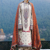 Hussain Rehar | Winter Shawl 24 | Almas