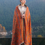 Hussain Rehar | Winter Shawl 24 | Almas