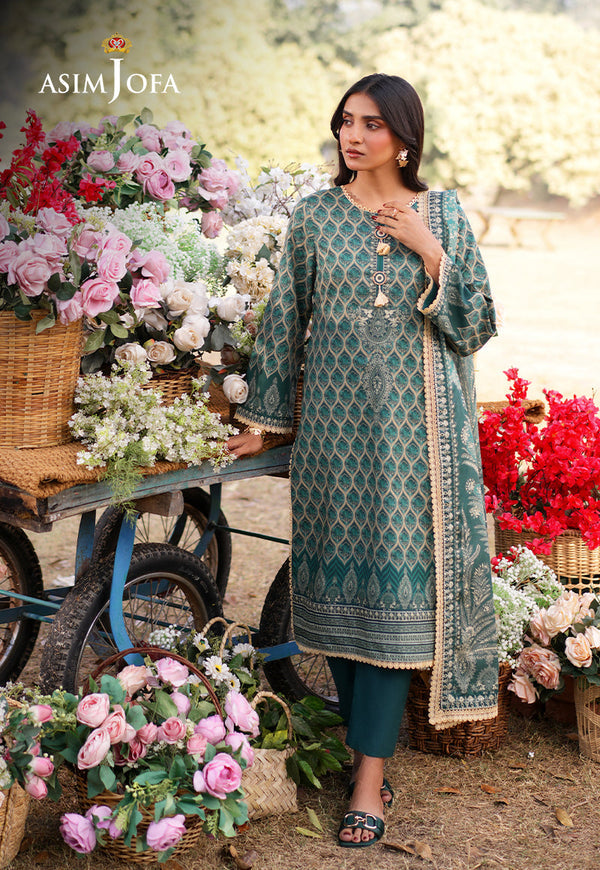 Asim Jofa Printed Lawn '25 | AJUUB-04
