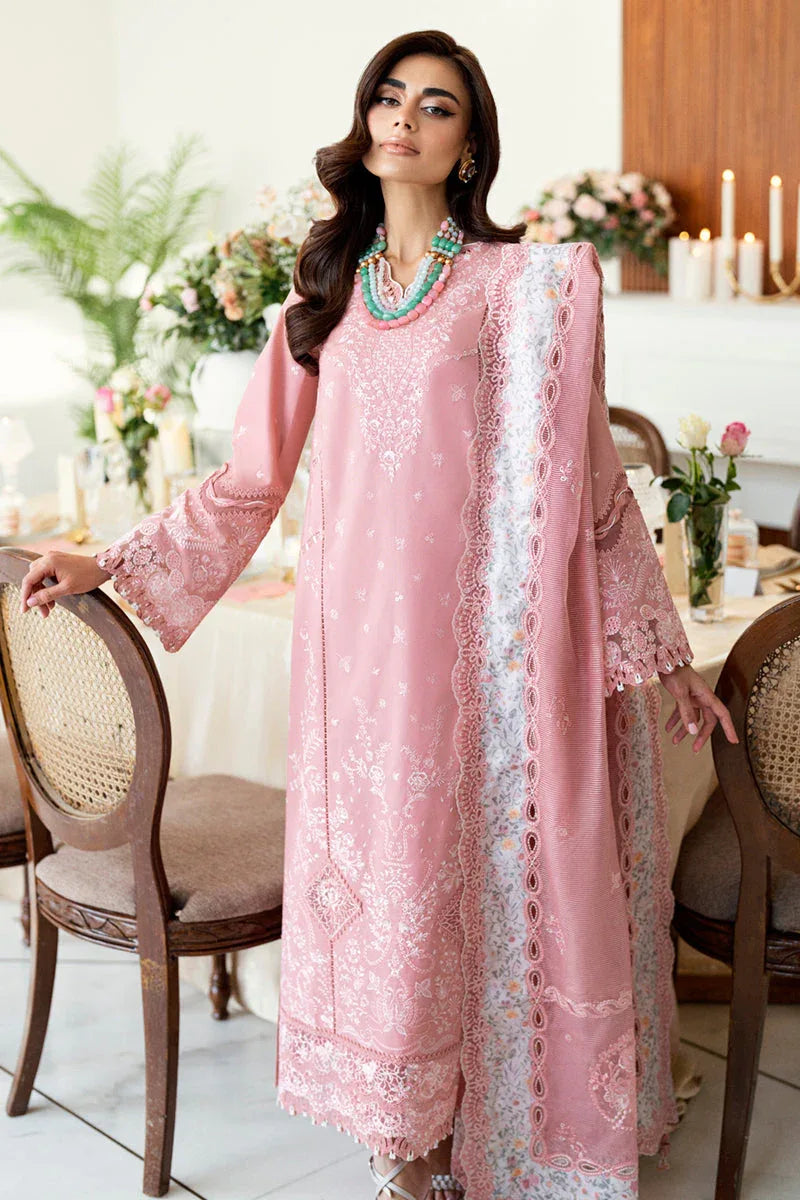 Qalamkar | Chikankari Lawn 25' | CS-05 Ruvina - Rang-e-Khaas
