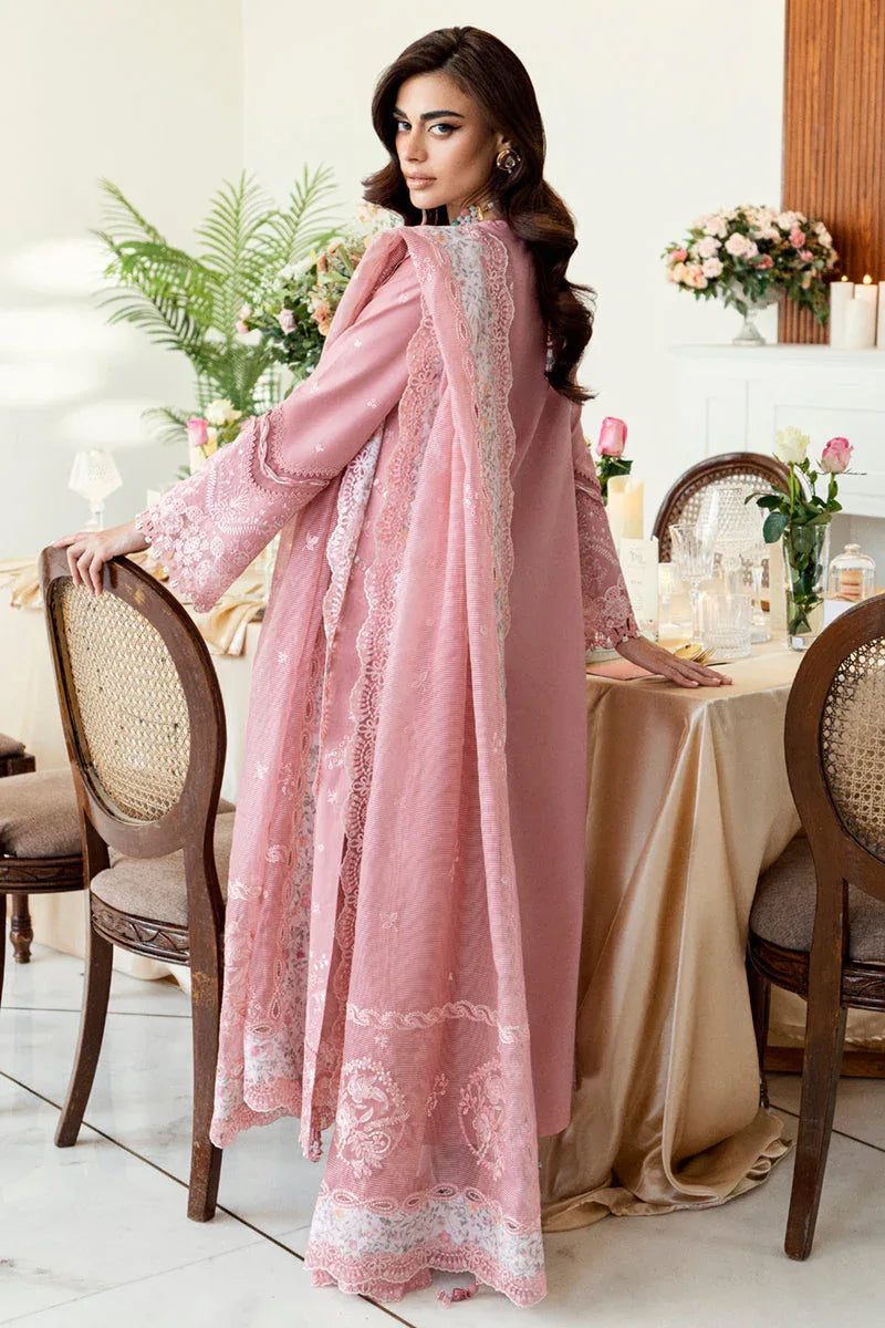 Qalamkar | Chikankari Lawn 25' | CS-05 Ruvina - Rang-e-Khaas