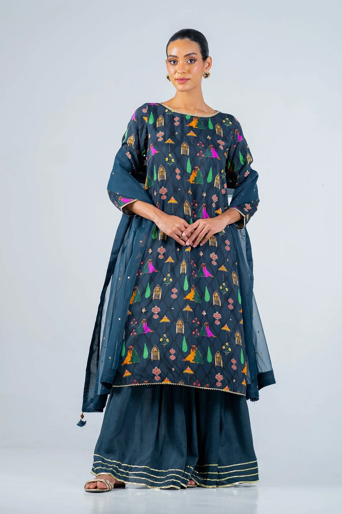 Ego | Diva Premium | KHIRKI 3 PIECE - Rang-e-Khaas