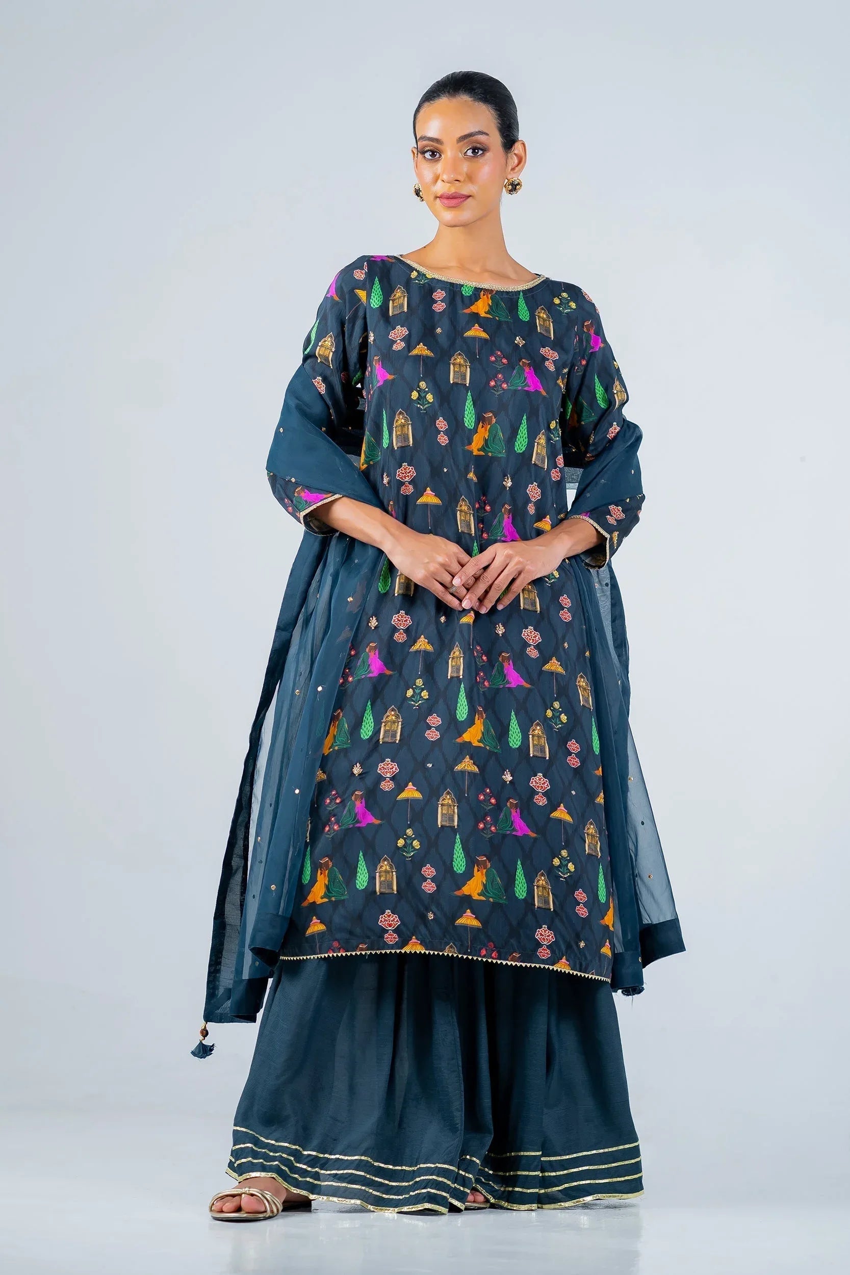 Ego | Diva Premium | KHIRKI 3 PIECE - Rang-e-Khaas