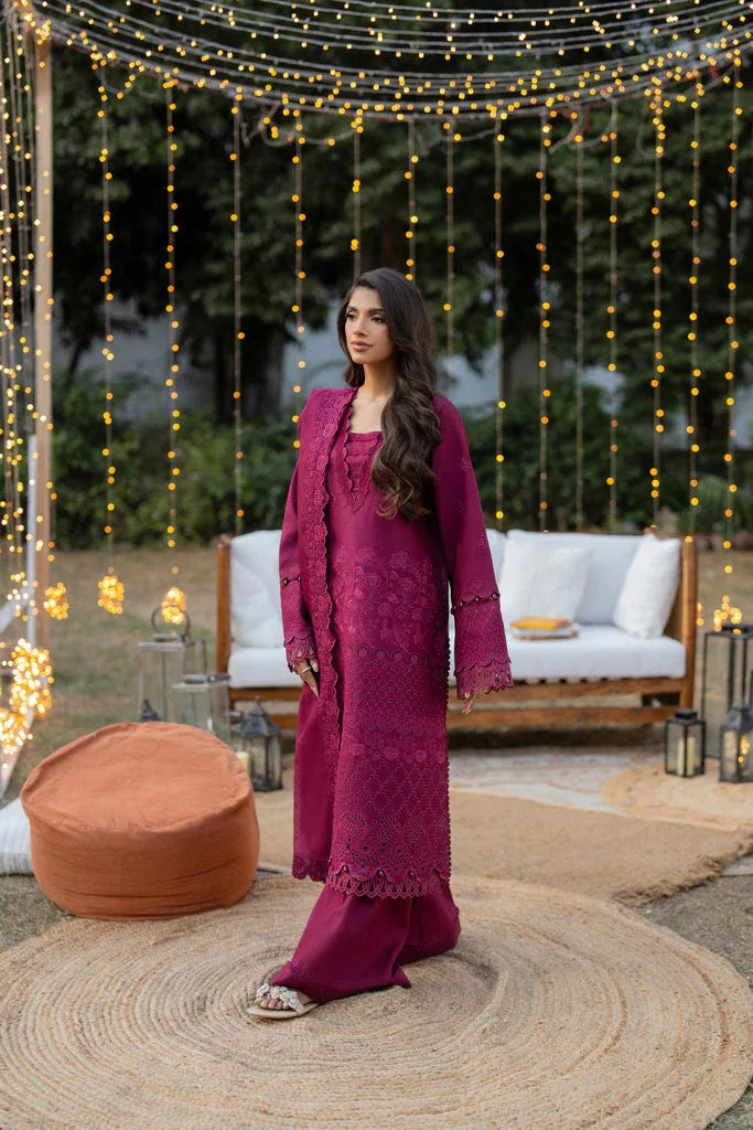 Florent | Chikankari Eid 25 | FLC- 5A - Rang-e-Khaas