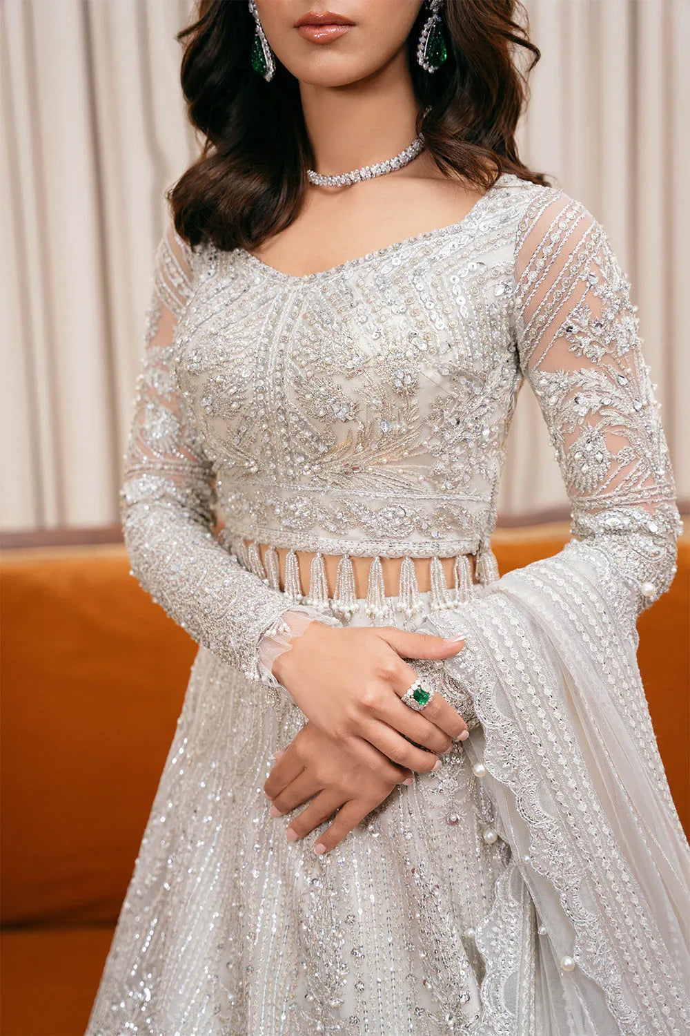 Saira Rizwan | Festive Formals 24 | LIARA-SRF-D-01 - Rang-e-Khaas