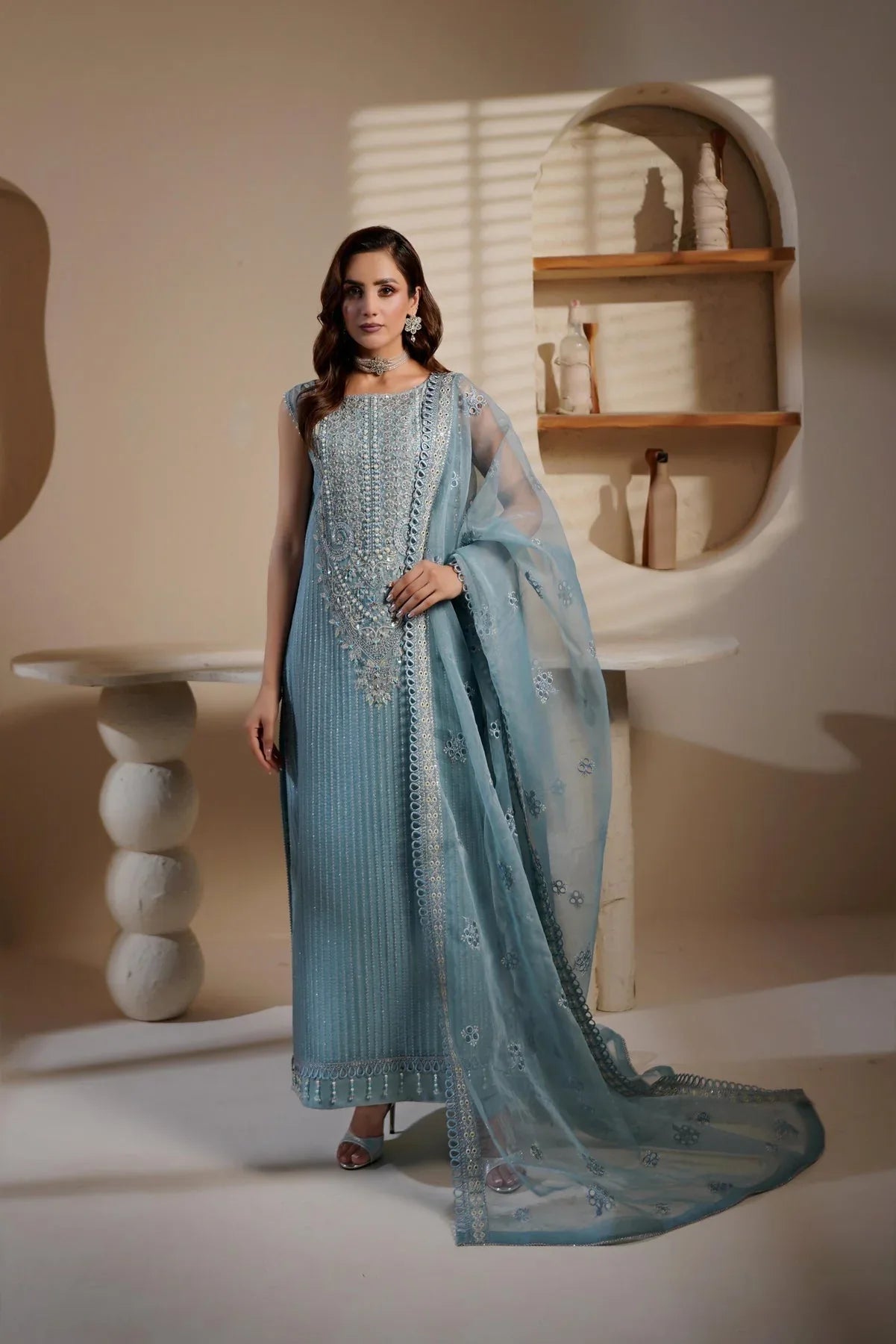 Maryams | Noir Luxe | LATISSA-NOR-1405 - Rang-e-Khaas