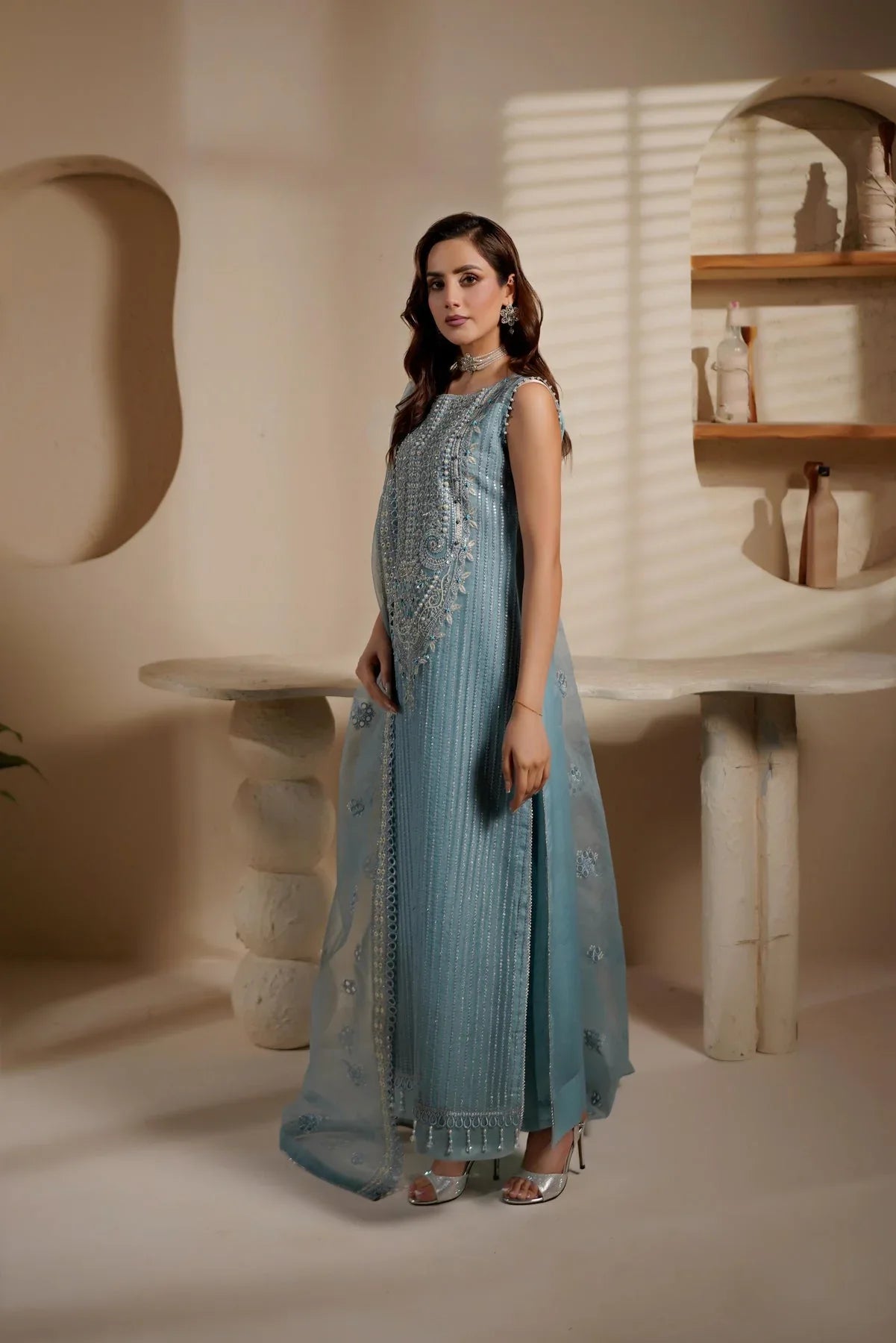 Maryams | Noir Luxe | LATISSA-NOR-1405 - Rang-e-Khaas