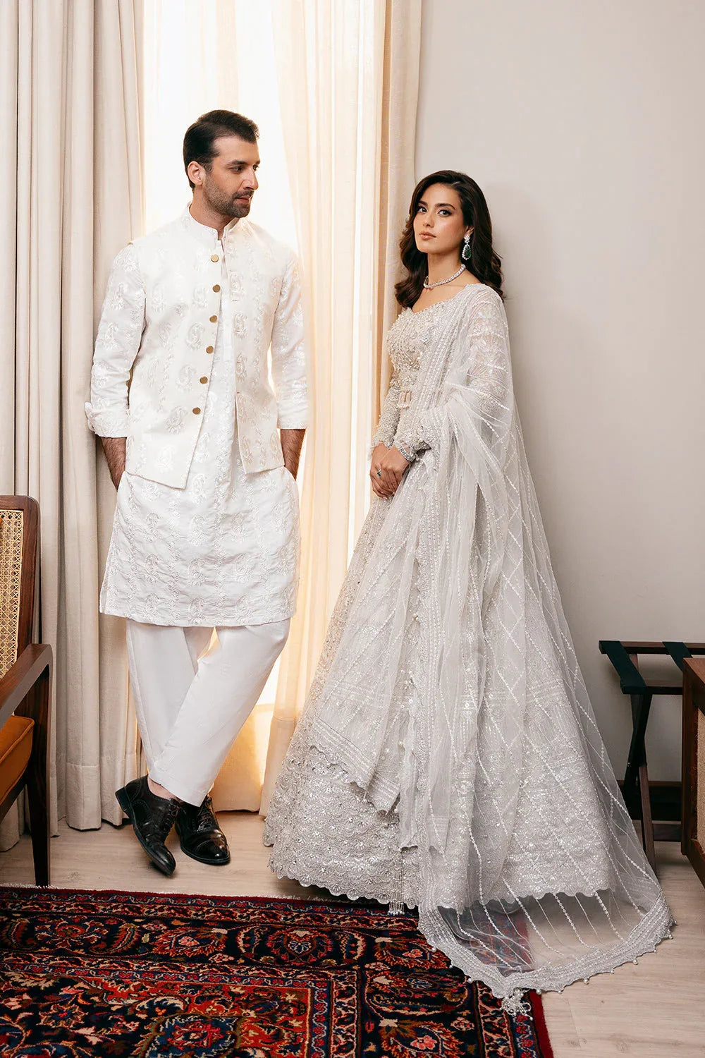 Saira Rizwan | Festive Formals 24 | LIARA-SRF-D-01 - Rang-e-Khaas