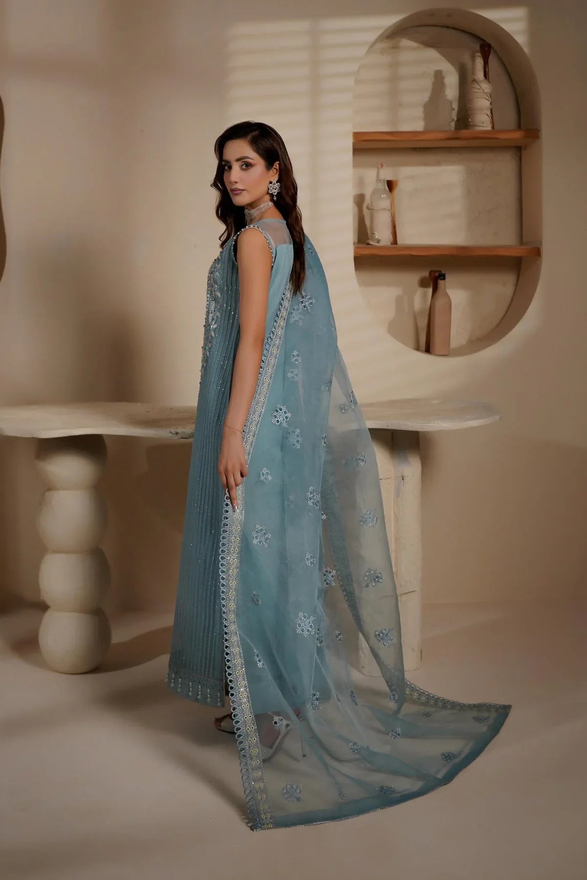 Maryams | Noir Luxe | LATISSA-NOR-1405 - Rang-e-Khaas