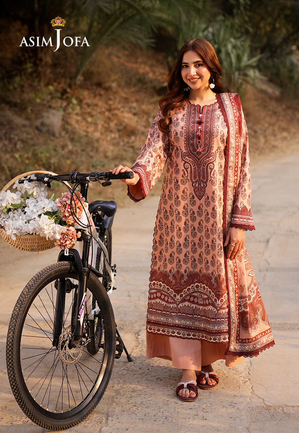 Asim Jofa Printed Lawn '25 | AJUUB-18