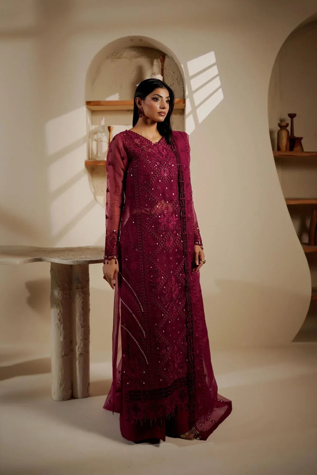 Maryams | Noir Luxe | IRELEEN-NOR-1401 - Rang-e-Khaas