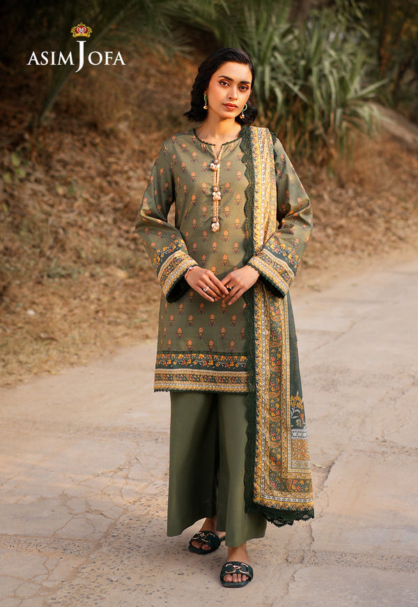 Asim Jofa Printed Lawn '25 | AJUUB-15