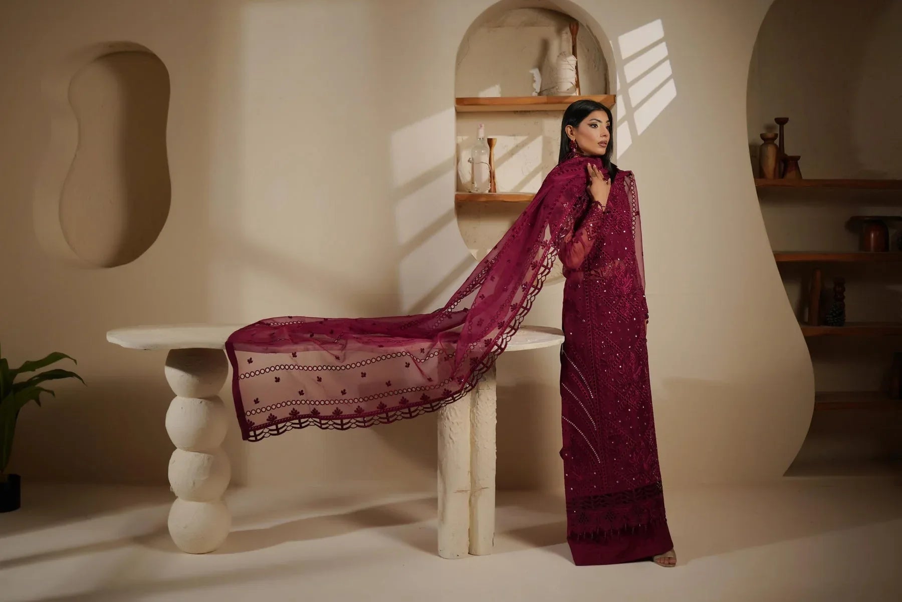 Maryams | Noir Luxe | IRELEEN-NOR-1401 - Rang-e-Khaas