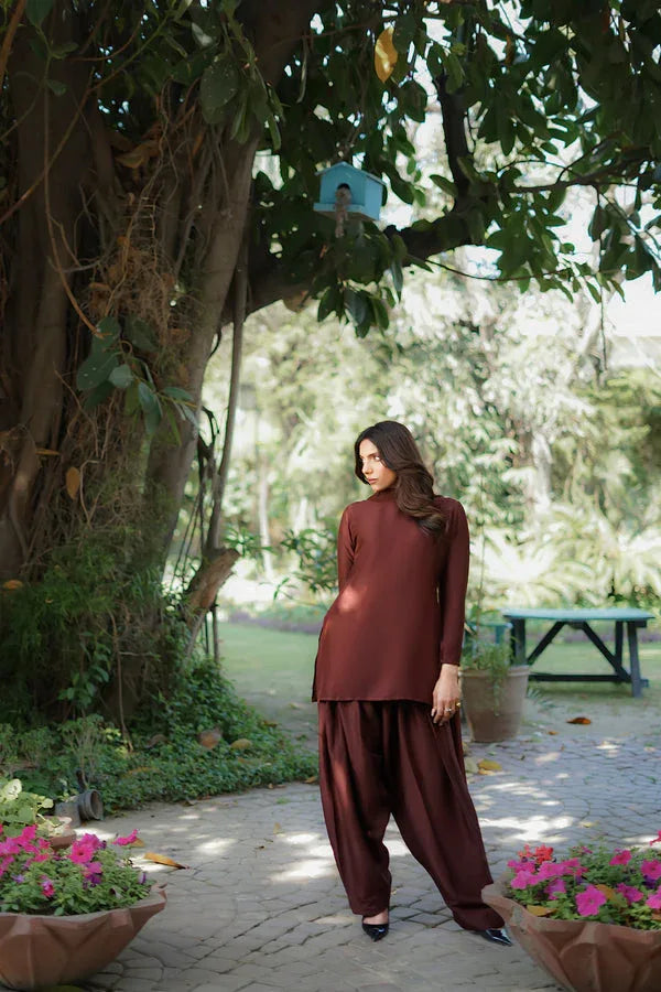 Erum Khan | Nue Pret | Espresso Gloe - Rang-e-Khaas