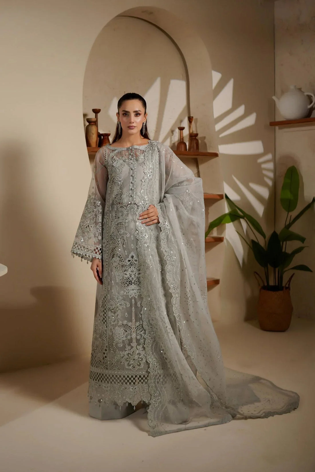 Maryams | Noir Luxe | SHELINA-NOR-1402 - Rang-e-Khaas