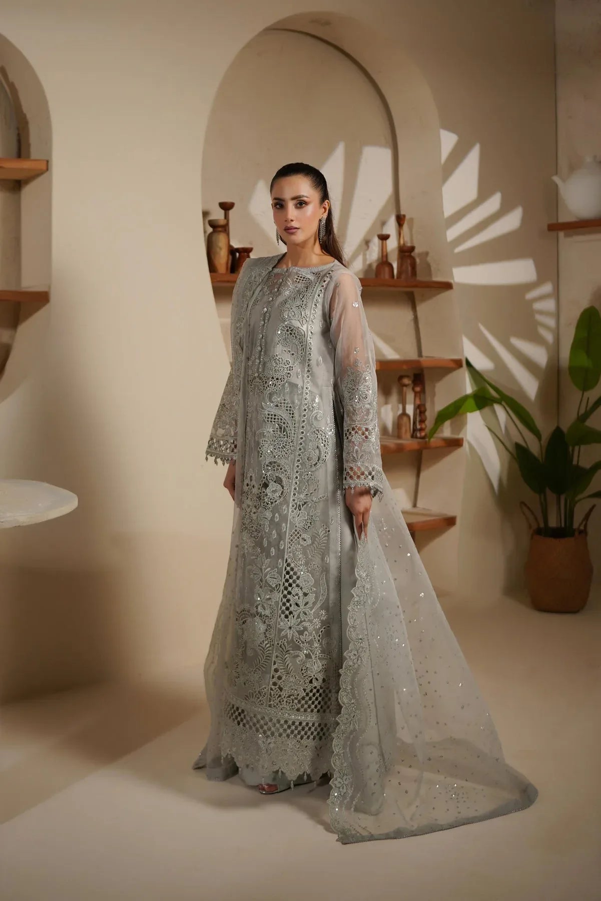 Maryams | Noir Luxe | SHELINA-NOR-1402 - Rang-e-Khaas