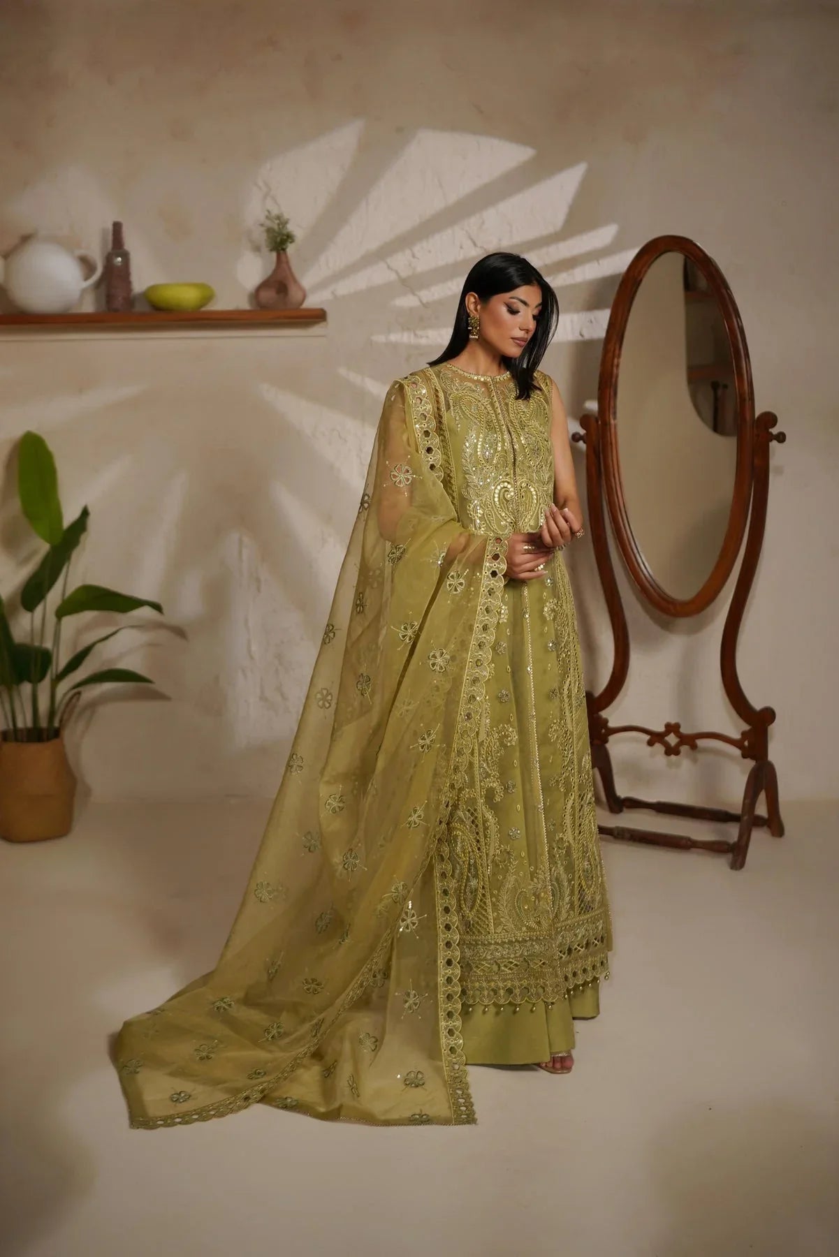 Maryams | Noir Luxe | GLORIANA-NOR-1406 - Rang-e-Khaas