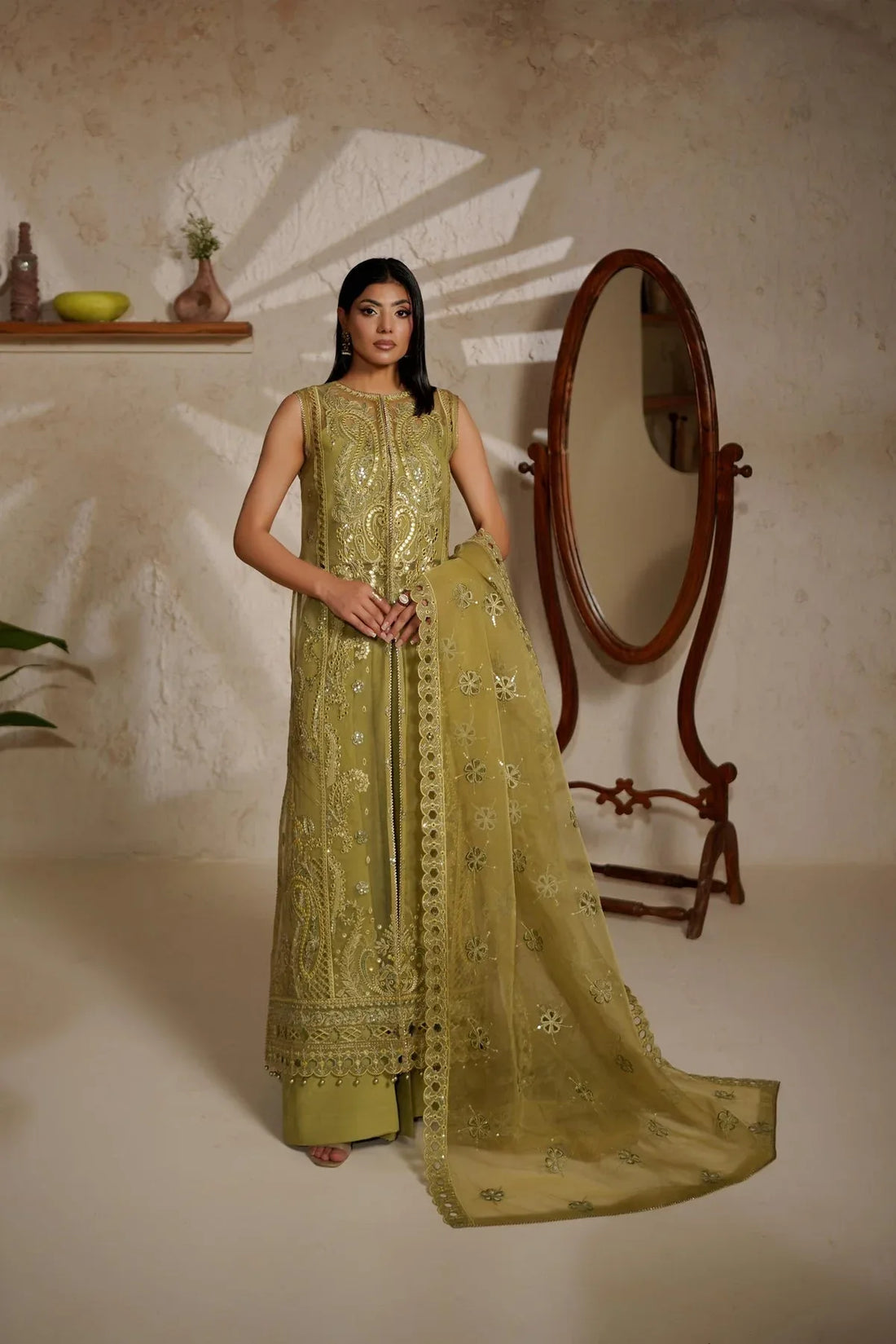 Maryams | Noir Luxe | GLORIANA-NOR-1406 - Rang-e-Khaas