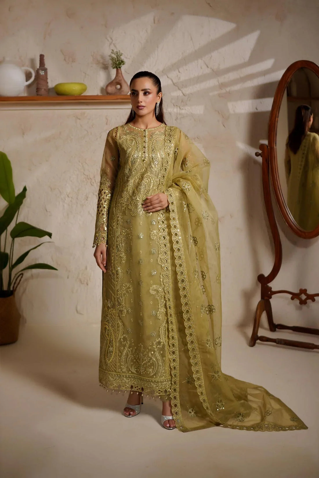 Maryams | Noir Luxe | GLORIANA-NOR-1406 - Rang-e-Khaas