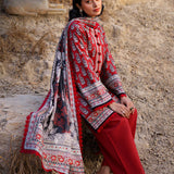 Asim Jofa Printed Lawn '25 | AJUUB-01