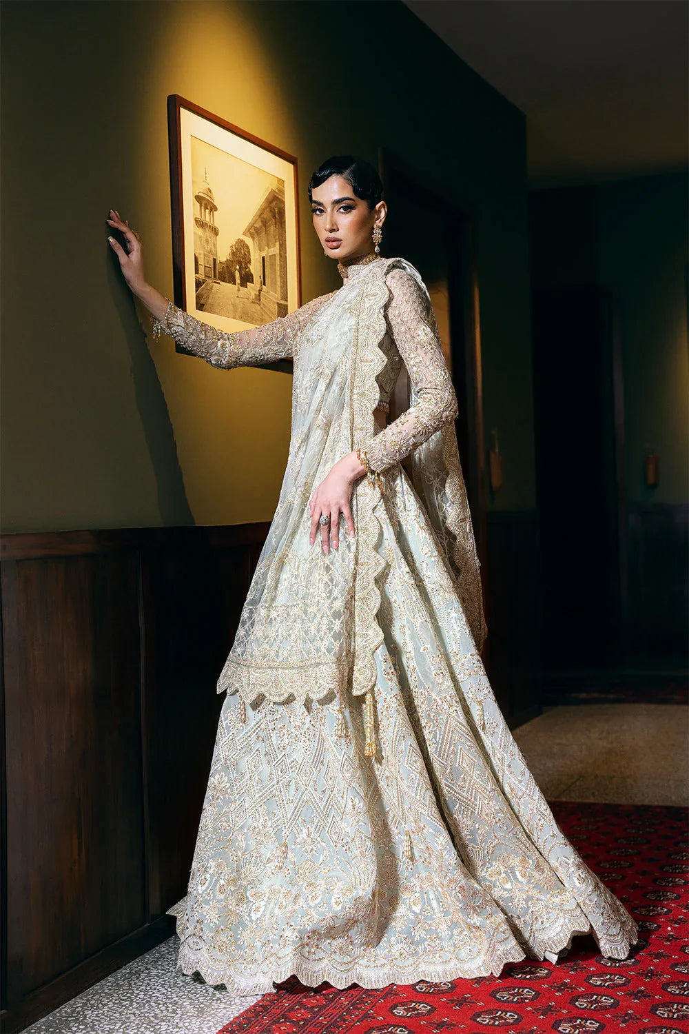 Saira Rizwan | Festive Formals 24 | LUCENT-SRF-D-02 - Rang-e-Khaas
