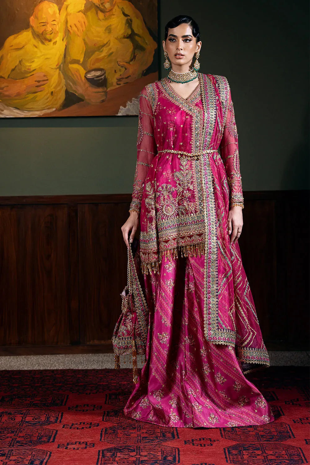 Saira Rizwan | Festive Formals 24 | ENORE-SRF-D-07 - Rang-e-Khaas