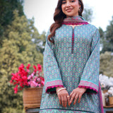 Asim Jofa Printed Lawn '25 | AJUUB-17