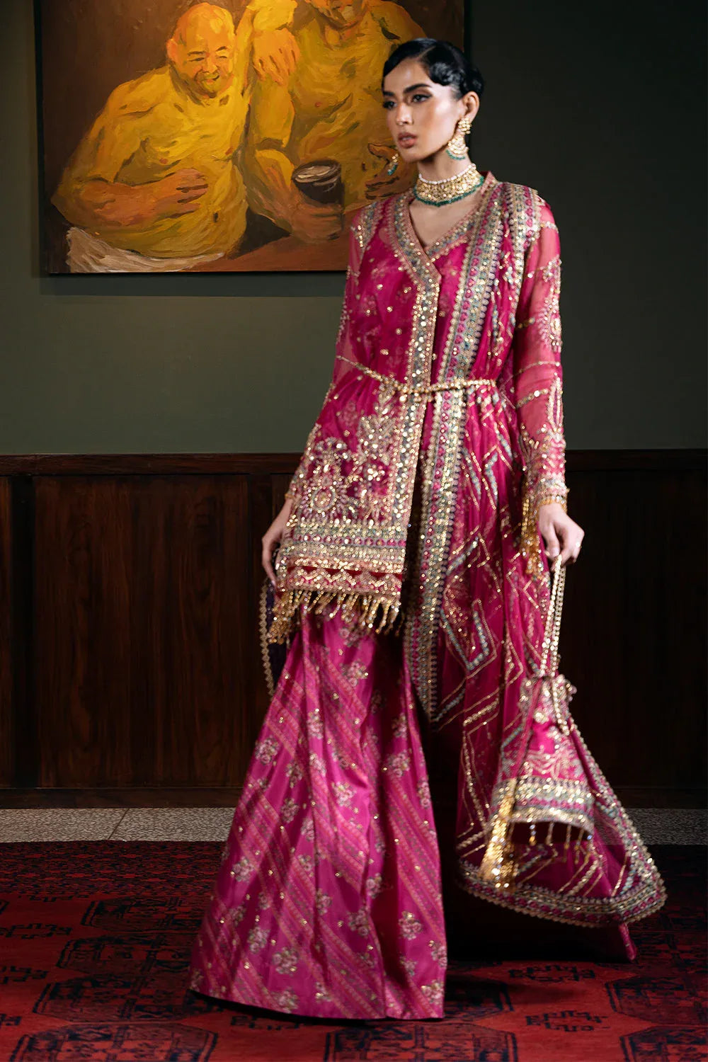 Saira Rizwan | Festive Formals 24 | ENORE-SRF-D-07 - Rang-e-Khaas