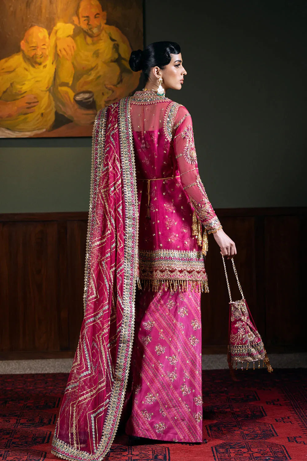Saira Rizwan | Festive Formals 24 | ENORE-SRF-D-07 - Rang-e-Khaas