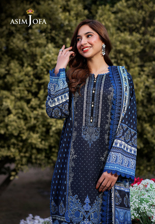 Asim Jofa Printed Lawn '25 | AJUUB-05
