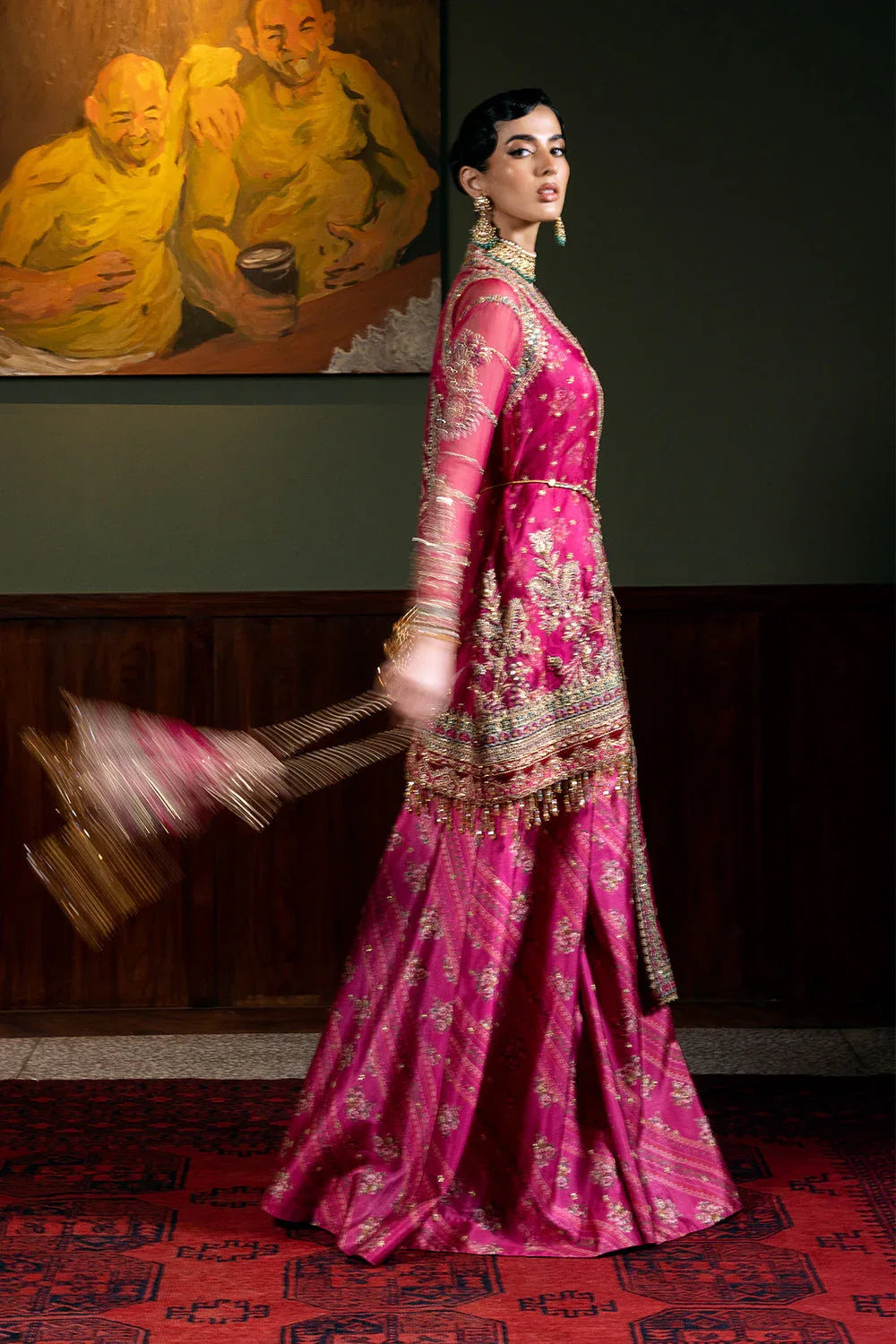 Saira Rizwan | Festive Formals 24 | ENORE-SRF-D-07 - Rang-e-Khaas