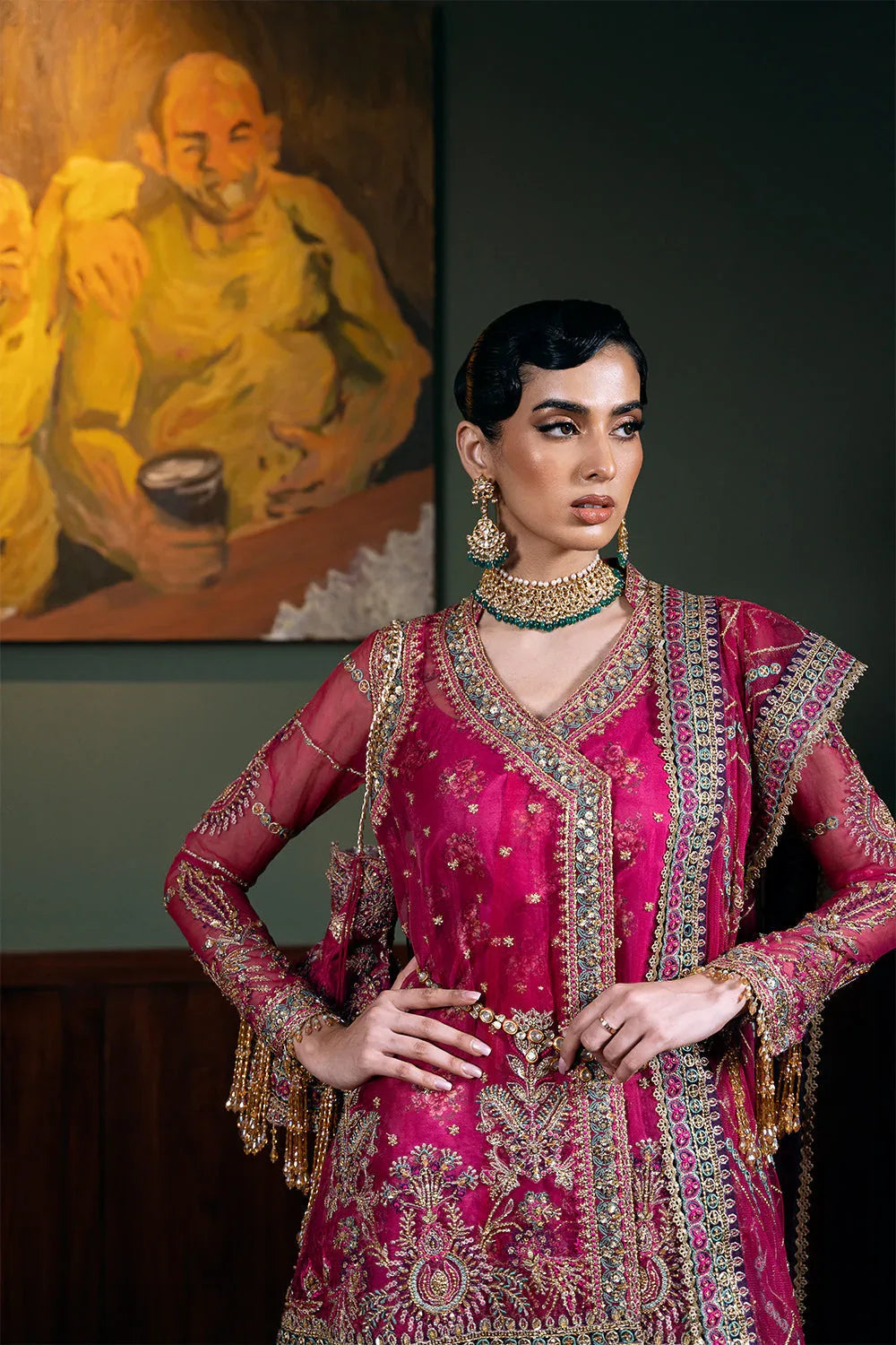 Saira Rizwan | Festive Formals 24 | ENORE-SRF-D-07 - Rang-e-Khaas