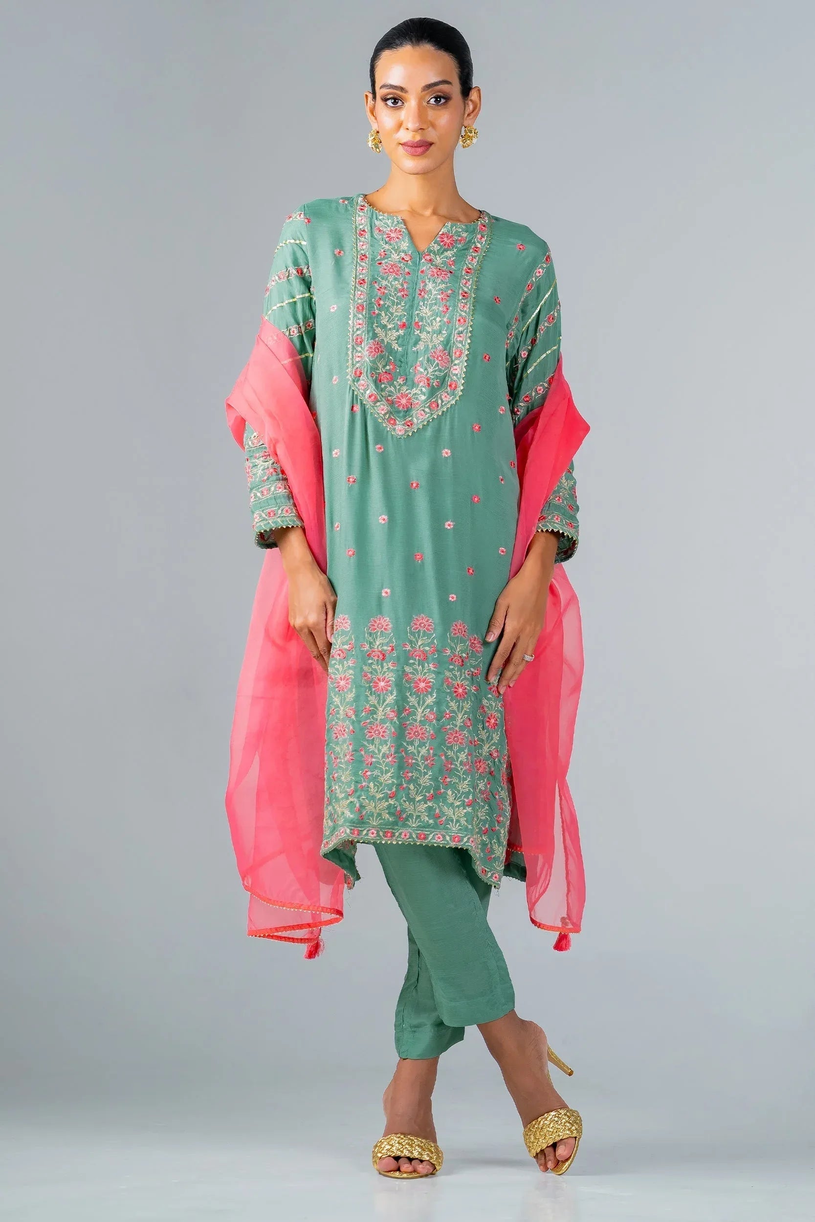 Ego | Diva Premium | NURA 3 PIECE - Rang-e-Khaas
