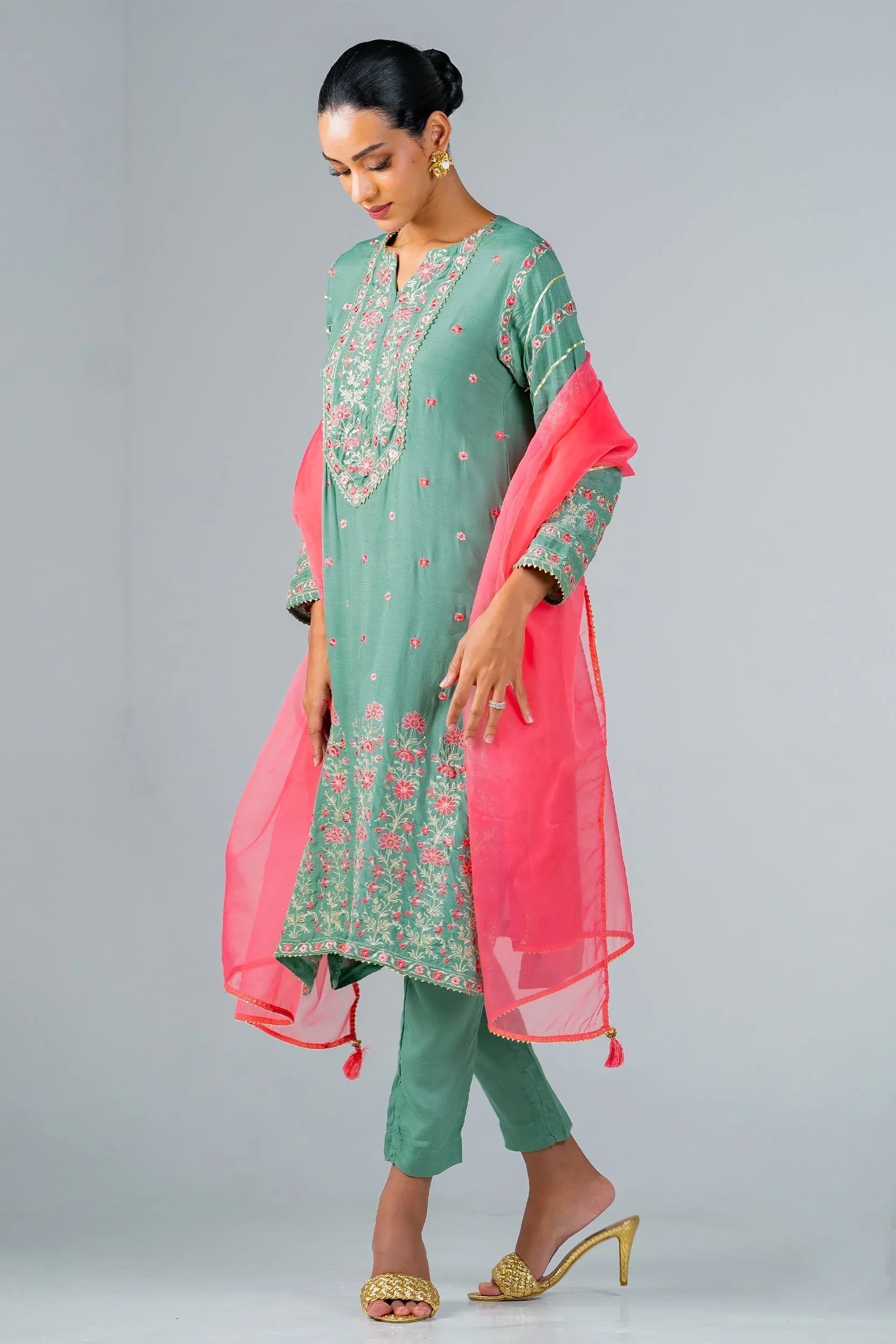 Ego | Diva Premium | NURA 3 PIECE - Rang-e-Khaas