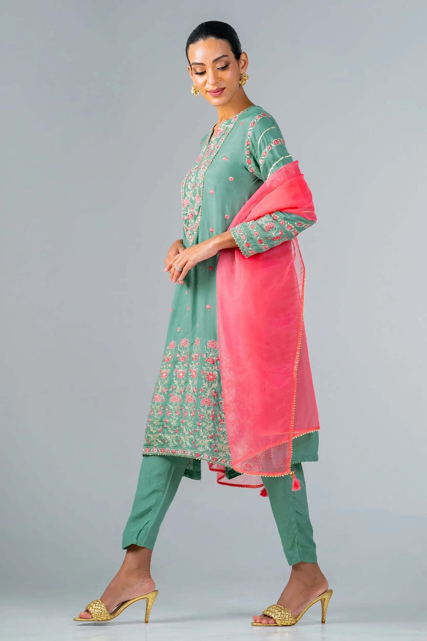 Ego | Diva Premium | NURA 3 PIECE - Rang-e-Khaas
