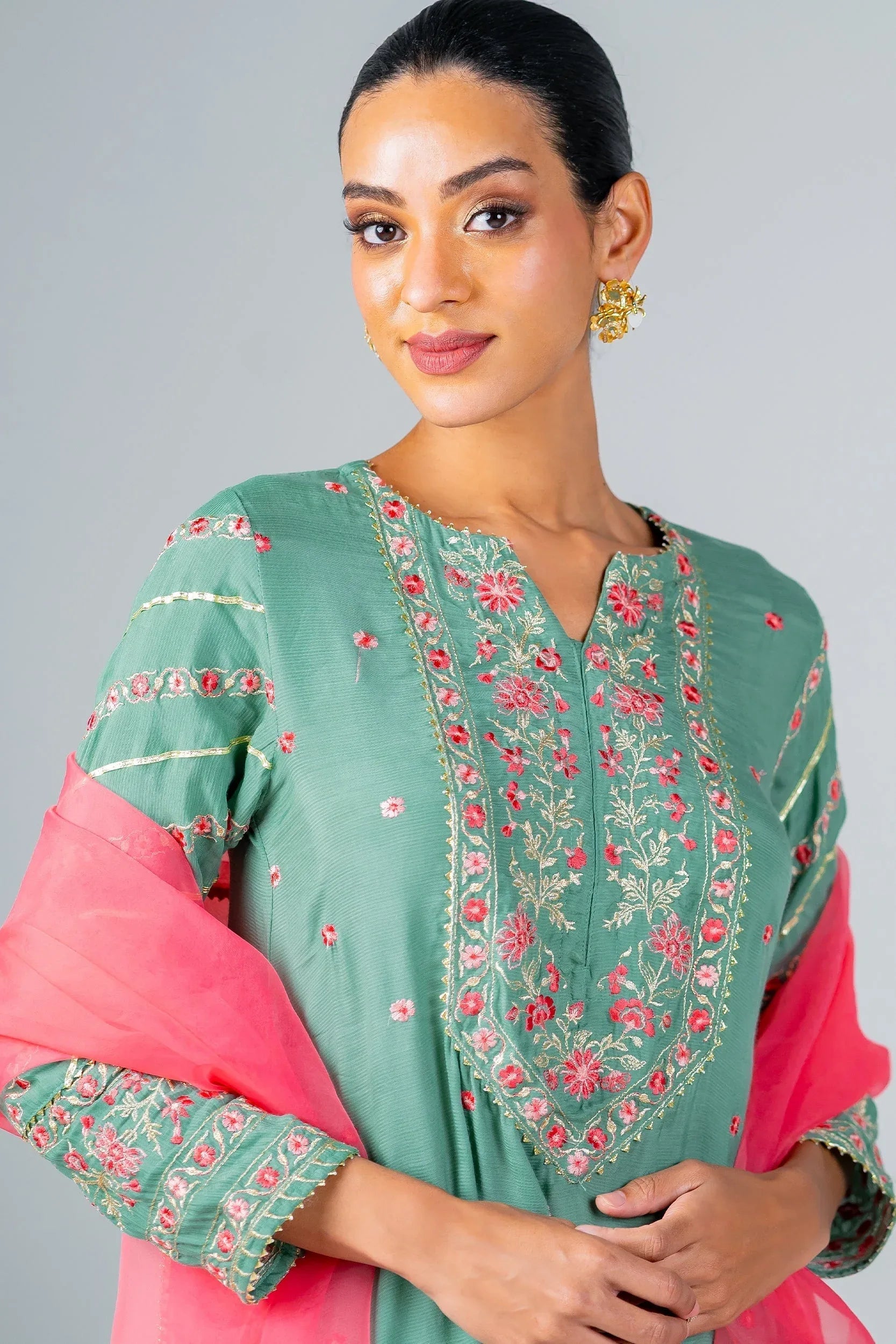 Ego | Diva Premium | NURA 3 PIECE - Rang-e-Khaas
