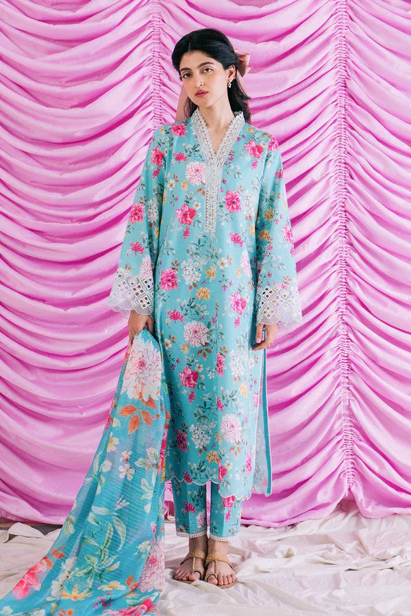 Ayzel | Renisa Lawn Collection | CALI - Rang-e-Khaas