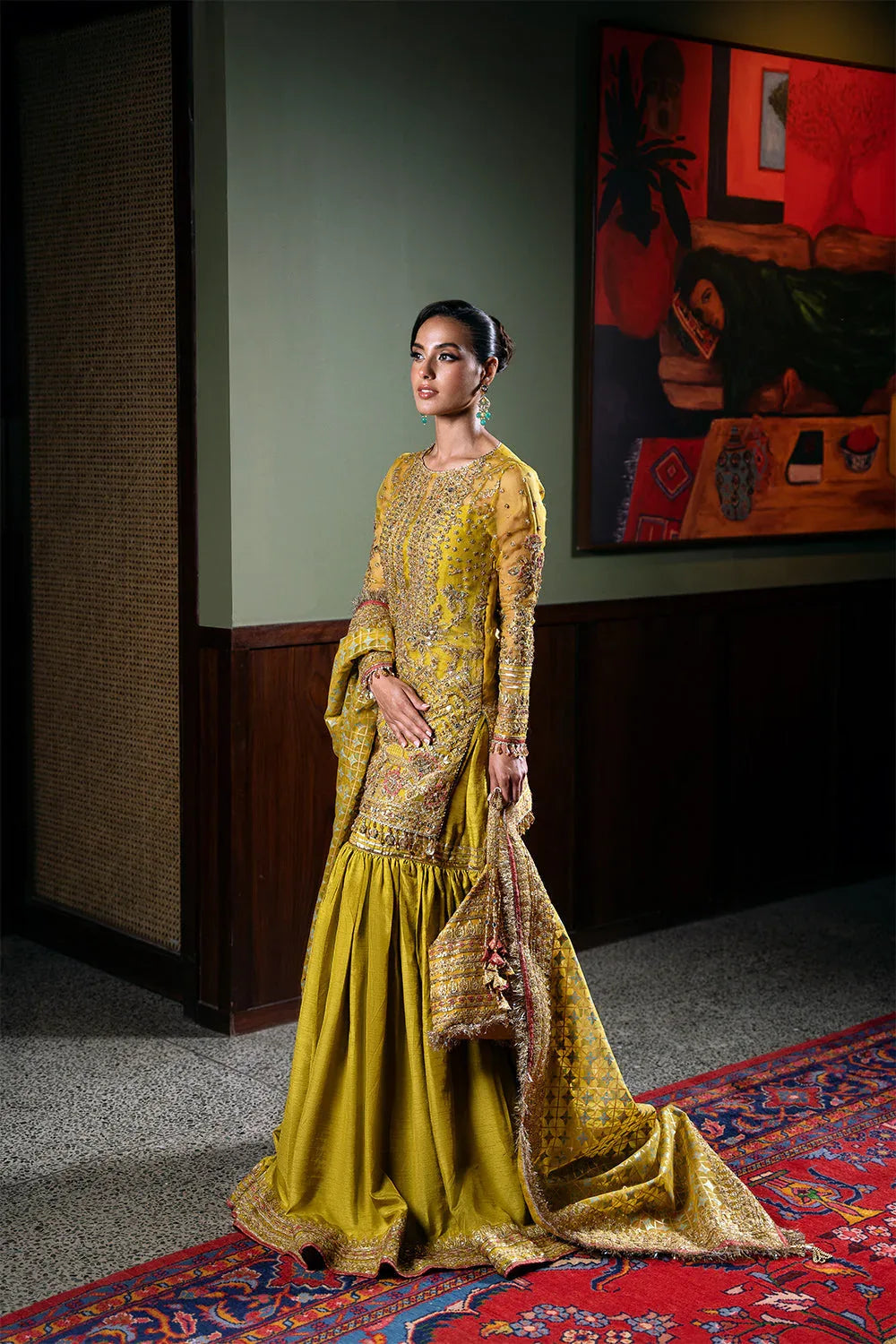 Saira Rizwan | Festive Formals 24 | SERA-SRF-D-08 - Rang-e-Khaas