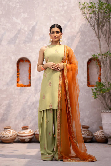 Erum Khan | Sakhiyan Formals | GULBAHAR - Rang-e-Khaas
