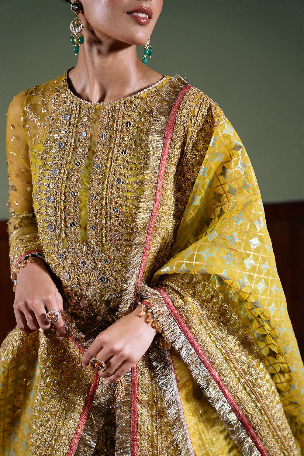 Saira Rizwan | Festive Formals 24 | SERA-SRF-D-08 - Rang-e-Khaas