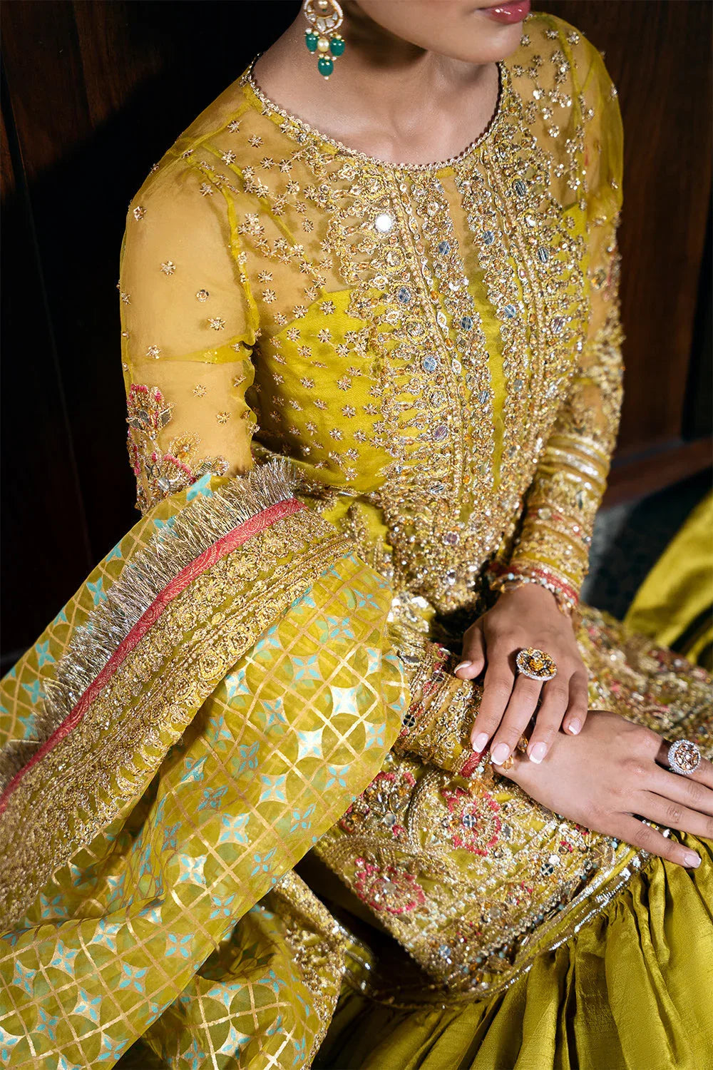 Saira Rizwan | Festive Formals 24 | SERA-SRF-D-08 - Rang-e-Khaas