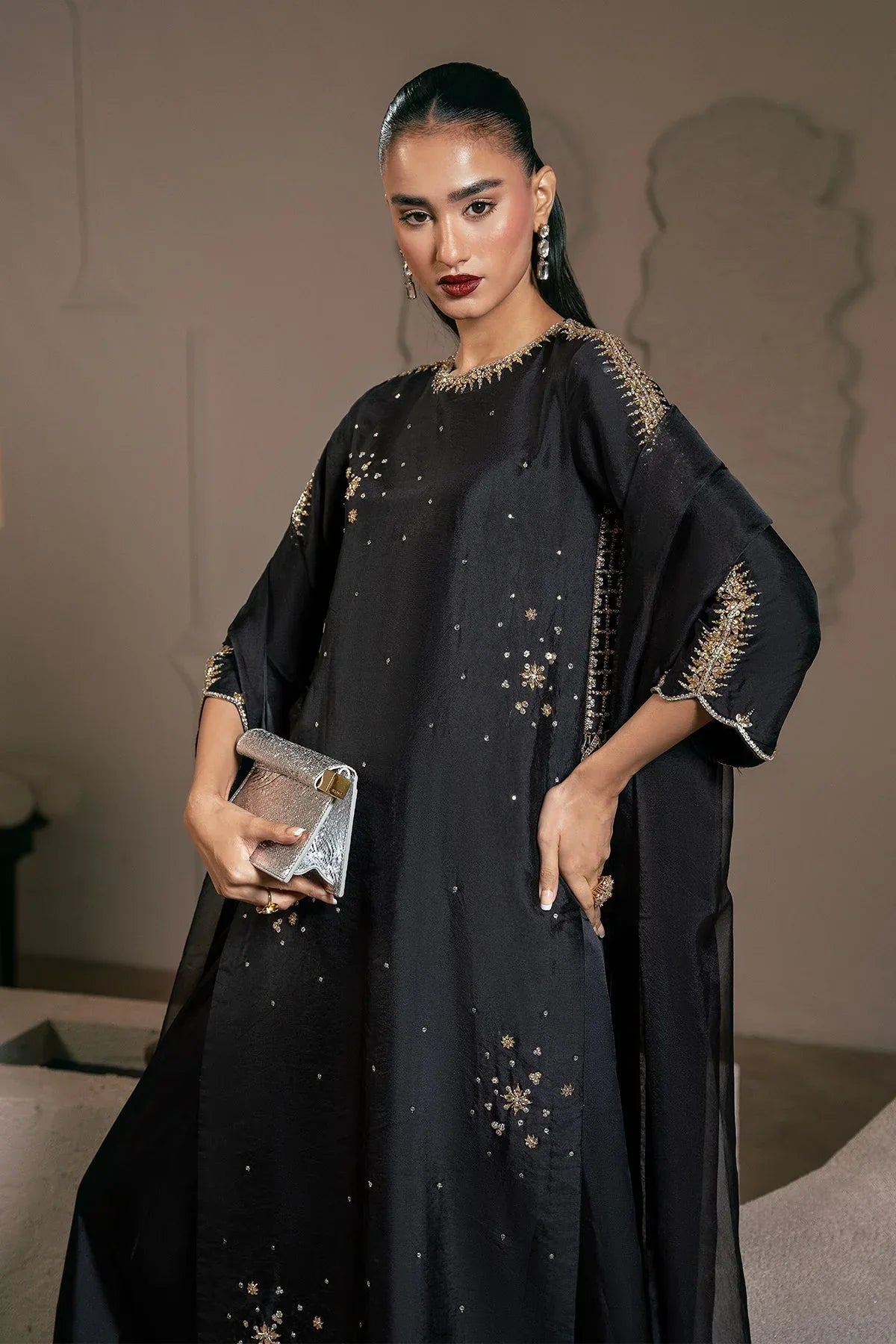 Mina Kashif | Emilie Formals | Black Noir - Rang-e-Khaas