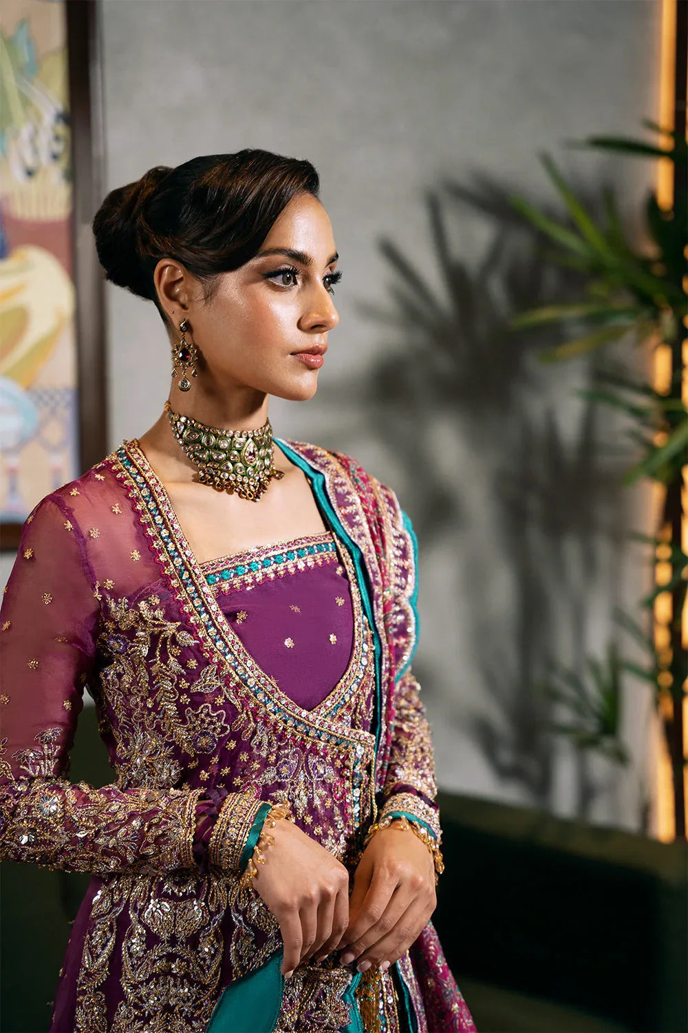 Saira Rizwan | Festive Formals 24 | LAVENA-SRF-D-05 - Rang-e-Khaas