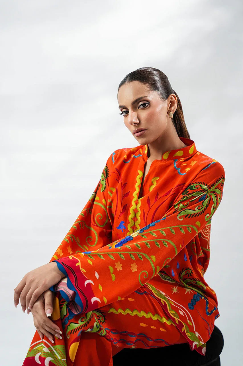 Sania Maskatiya | The Winter Edit - Luxe Pret 25 | Jina - Rang-e-Khaas