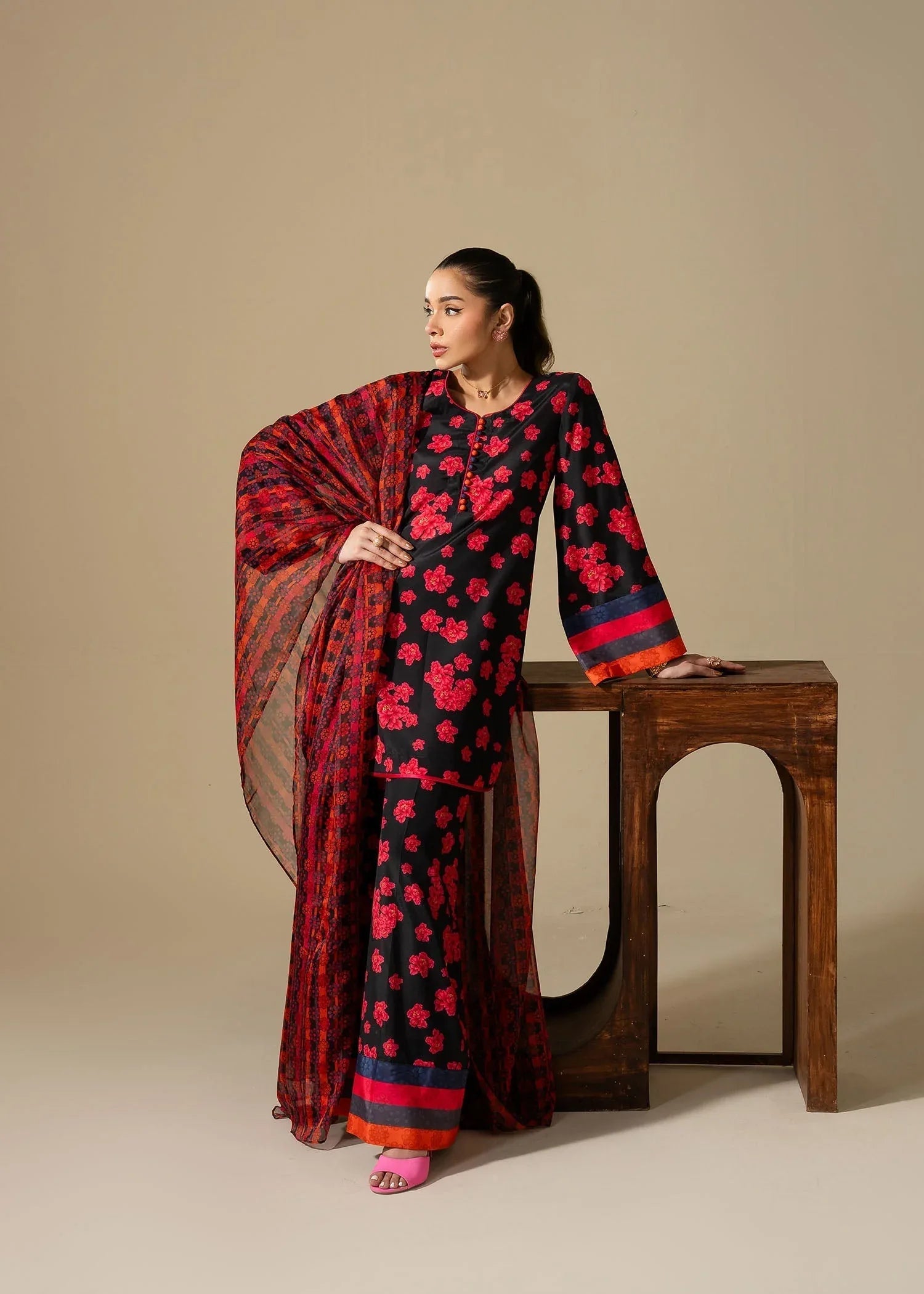 Maria Osama Khan | Retro Vol 3 | Boho - Rang-e-Khaas
