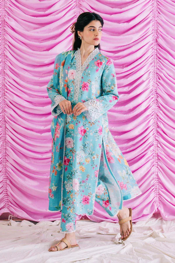 Ayzel | Renisa Lawn Collection | CALI - Rang-e-Khaas